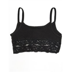 4940-02 Топ девочка черный (BAYKAR)