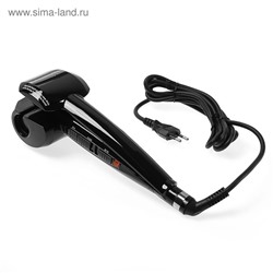 Плойка Luazon LW-14, 50 Вт, турмалиновое покрытие, 220°С, чёрная