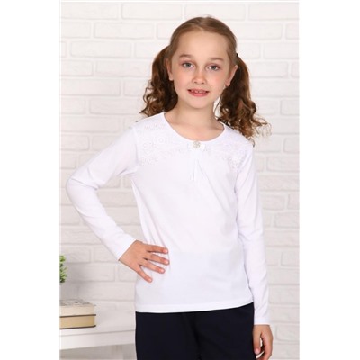 Джемпер Виринея длинный рукав детский (Белый)