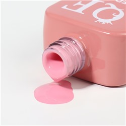 Гель лак для ногтей, однотонный, трехфазный, 10 мл, LED/UV, розовый (143)