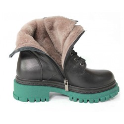 28706-3-26-396 черн Ботинки зима женские (36-39)/4