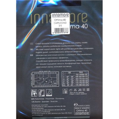 Колготки классические, Innamore, Ottima 40