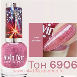 Alvin D`or Лак для ногтей  Laser Show тон 6906 лиловый 12мл