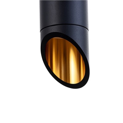 Светильник подвесной «Перона» GU10 35 Вт черный 6×6×50-150 см