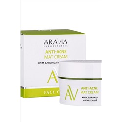 Aravia Laboratories Крем для лица матирующий / Anti-Acne Mat Cream, 50 мл KRISTALLER, 1111050