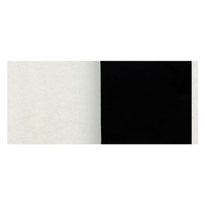 Поталь в книжке 8×8.5 см, 100 листов, фольгированная чёрная