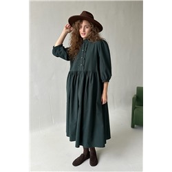 Платье  SEPTEMBER104/02/Темно-зеленый