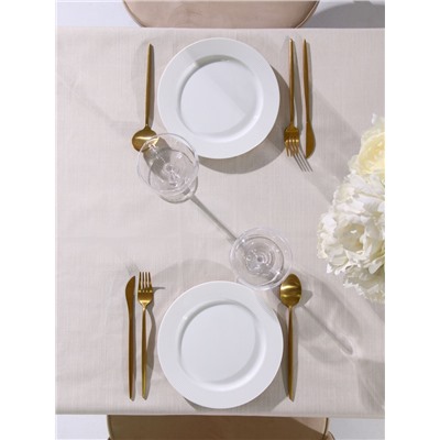 Скатерть «Этель» Cotton, 149×110 см, 100% хлопок, репс 210 г/м²