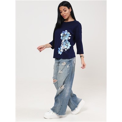 Мимулус - футболка чернильный