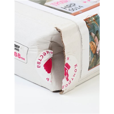 УЦЕНКА Картина по номерам 35×88 Панно «Тропические листья» 27 цветов