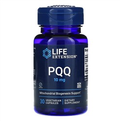Life Extension, Капсулы с PQQ (пирролохинолинхиноном), 10 мг, 30 вегетарианских капсул