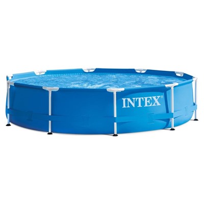 Бассейн каркасный INTEX Metal Frame Pool 28200NP, 305×76 см, от 6 лет, круглый