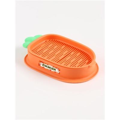 Проращиватель травы для кошек 15×10×4 (семена овса), оранжевый