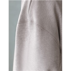 Свитшот из эластичного футера двухнитки с принтом