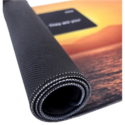 Коврик для мышки и клавиатуры 90х40 см "CYBER BIG NOTIFICATION" оранжевый LXMSPCB-NF LOREX