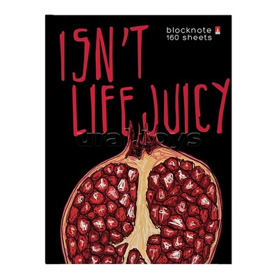 Блокнот-престиж А6 160 л. "Juicy life"