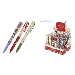 Ручка шариковая 0.7 мм "Флора.Распускаются цветы/Flora.Bloom flowers" синяя в тубе 20-0264/15 Bruno Visconti