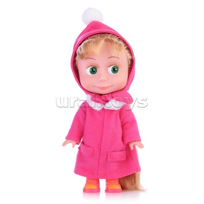 Кукла Маша 15 см, "Маша и Медведь" (без звука, акс,) коробке