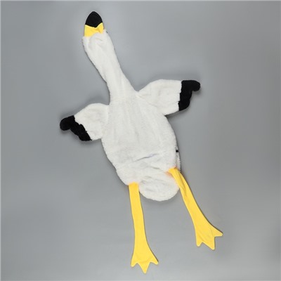 Мягкая игрушка без наполнителя «Фламинго», 160 см, цвет белый