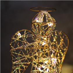 Светодиодная фигура «Ангел» 29×17×16 см, 20 LED, батарейки ААx2 (не в комплекте), свечение теплое белое