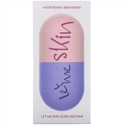 Let Me Skin, Ultra H20 Modeling Mask, Pink, 2 Set