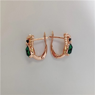 Серьги с кристаллами Swarovski