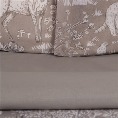 Постельное бельё 2-спальное «Этель. Сказочный лес», поплин