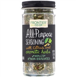 Frontier Natural Products, Универсальная приправа с цитрусовыми и ароматическими травами, 34 г (1,20 унции)