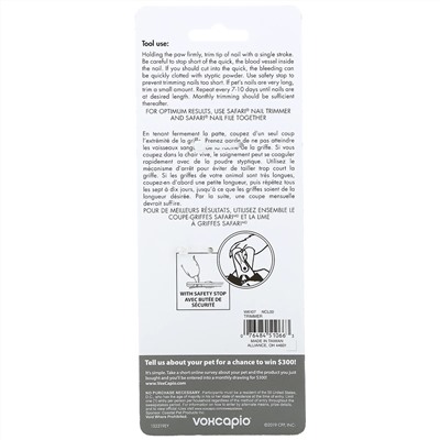 Safari, Nail Trimmer for Large Dogs, 1 Count