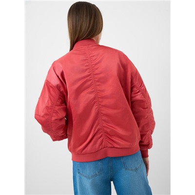 Куртка текстильная для женщин (бомбер)