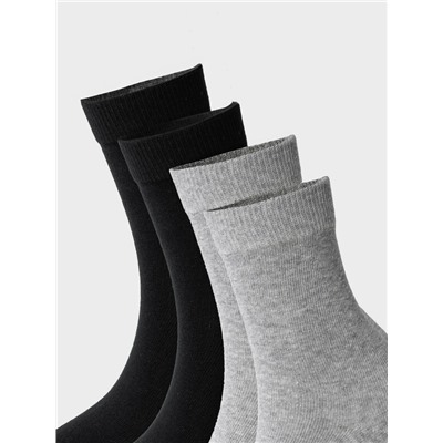 Носки трикотажные для мальчиков, 4 пары в комплекте