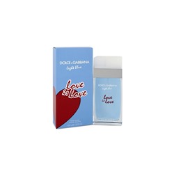 Туалетная вода Dolce and Gabbana Light Blue Love is Love 100мл edt жен тестер