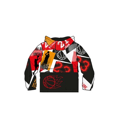 Куртка текстильная с полиуретановым покрытием для мальчиков (ветровка)