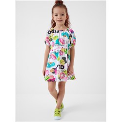 Платье трикотажное для девочек