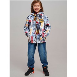 Куртка текстильная с полиуретановым покрытием для мальчиков (ветровка)