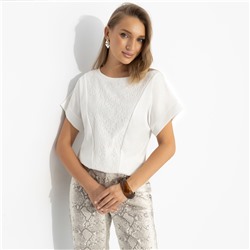 Футболка для сотни образов, Всегда иначе (молочная)