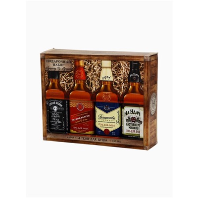 УЦЕНКА Набор гелей для душа "Лучшему из лучших", 4х250