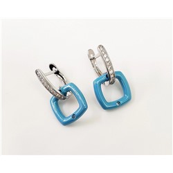 Серьги с керамикой