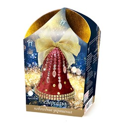 Набор для творчества колокольчик "Версаль" (красный)