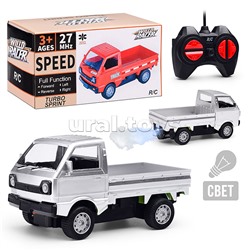 Машина "Погрузчик" р/у, дым 27 MGz, в коробке