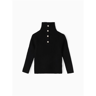 Джемпер для девочки KAFTAN, рост 130 см, чёрный