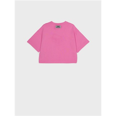 Фуфайка трикотажная для девочек (футболка)