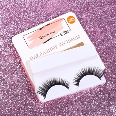 Ресницы накладные «Взгляд», 11 мм, без клея, эффект МИКС