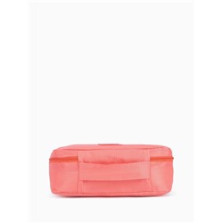 Косметичка - органайзер дорожная на молнии, с карманами, розовая