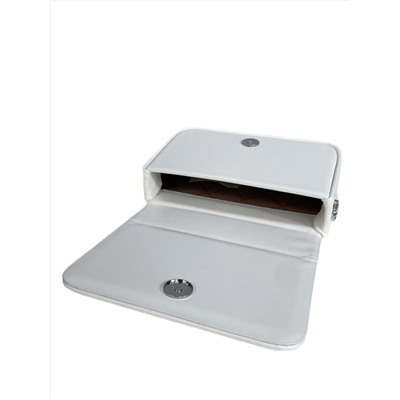 Женская сумка из искусственной кожи, цвет белый