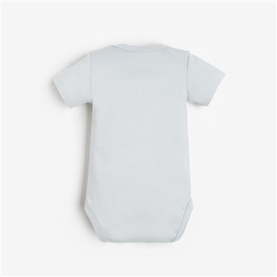 Боди Крошка Я «Мой первый НГ», рост 68-74 см, серое