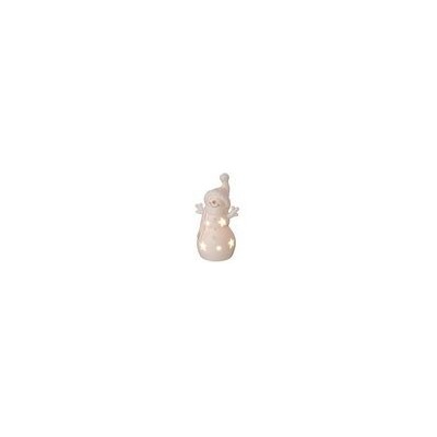 Фигурка 6,5*5,4*17,8см СНЕГОВИК С LED-ПОДСВЕТКОЙ фрф Angels