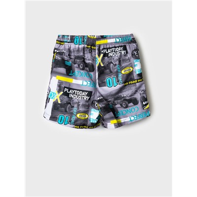 Шорты текстильные плавательные для мальчиков, средней длины