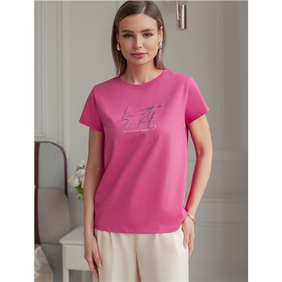 VILATTE Футболка D49.092