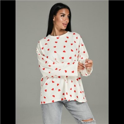 Лонгслив Ванда (Сердца)